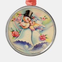 Love Birds Christmas Ornaments