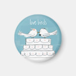 Love Birds Fridge Magnets