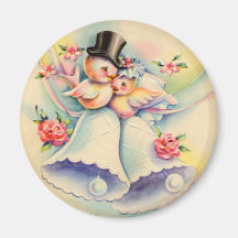 Love Birds Refrigerator Magnets
