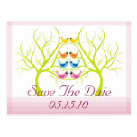 Love Birds Save The Date Postcards