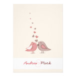 Love Birds Wedding Invitation