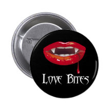 Love Bites Pinback Buttons