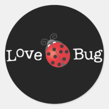 Love Bug - Ladybug Sticker