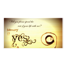 love card photo greeting card