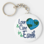 Love & Care for the Earth Keychain