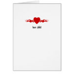 Love Child Birth Announcement Greeting Card