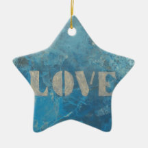 LOVE CHRISTMAS ORNAMENT