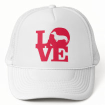 Love Dachshunds !!! Mesh Hat