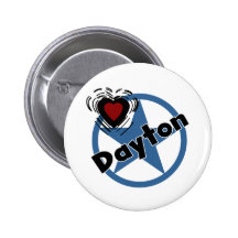 Love Dayton Pinback Button