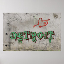 Love Detroit Posters