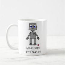 Love Does Not Compute Mug