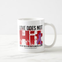 Love Doesn't Hit Coffee Mugs