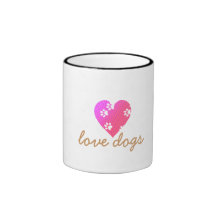 Love dogs - Mug - template