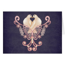 Love Doves Greeting Card
