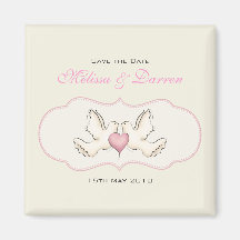 Love Doves Magnet