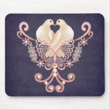 Love Doves Mousepads