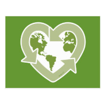 Love Earth : Recycle! Post Card