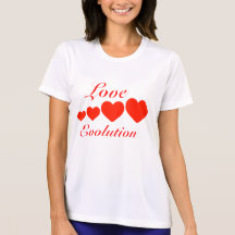Love Evolution Tshirts