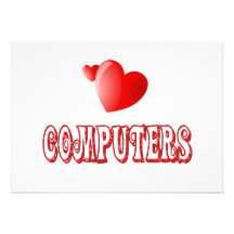 Love for Computers Custom Announcement