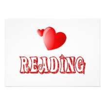 Love for Reading Invitation