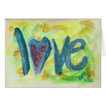 Love Fresh Spring Greeting Card or Note Cards