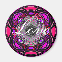 "Love" Fridge Magnet