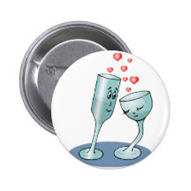 Love (Goblet) Pinback Buttons