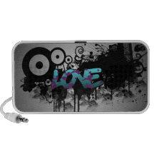 LOVE Graffiti iPhone Speaker