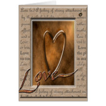 Love Greeting Card