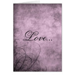 Love- Greeting Card: Love's Twilight Collection