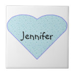 Love Hears Name Template Tile