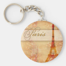 Love in Paris Key Chains