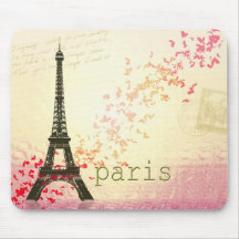 Love in Paris Mousepad