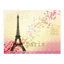 Love in Paris Post Cards