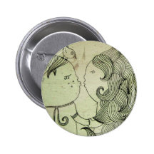 Love in the Spring Button by Krize Botón