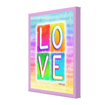 LOVE INSPIRATIONAL Gallery Wrapped Canvas