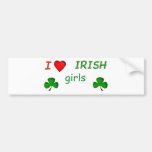 Love Irish Girls Bumper Stickers