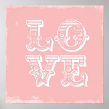 LOVE IS A CIRCUS PRINT::PINK