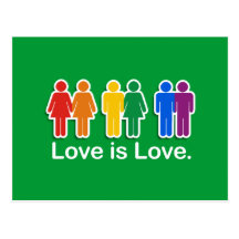 LOVE IS LOVE BASIC POSTCARDS