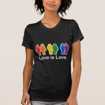 LOVE IS LOVE BASIC T-SHIRT