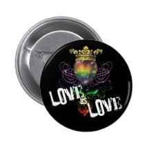 Love is Love Drk Button