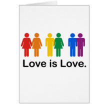 Love is Love Greeting Card