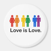 Love is Love. Magnet