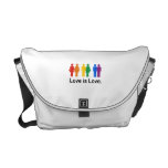 Love is Love. Courier Bags