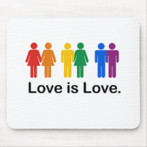 Love is Love. Mouse Pad