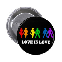 Love is Love Pinback Button
