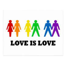 Love is Love Post Card