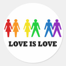 Love is Love Stickers