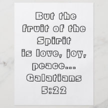 Love Joy & Peace Colouring Pages (25 Pack) Personalized Flyer
