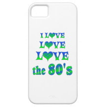 Love Love 80s iPhone 5 Covers